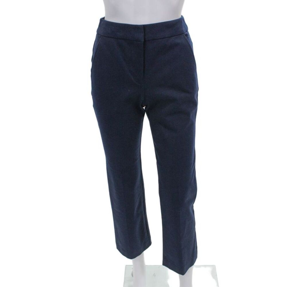 Trina Turk Women Dress Pants Blue Cotton Zip Size 2
